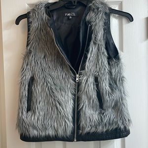 Rue 21 faux fur vest